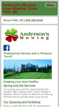 Mobile Screenshot of andersons-mowing.com